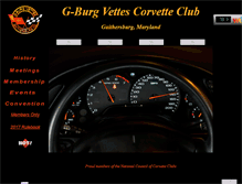 Tablet Screenshot of gburgvettes.org